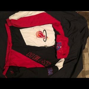 Vintage pro player Miami Heat stitched jacket